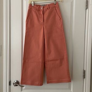 Everlane cropped wide leg pants